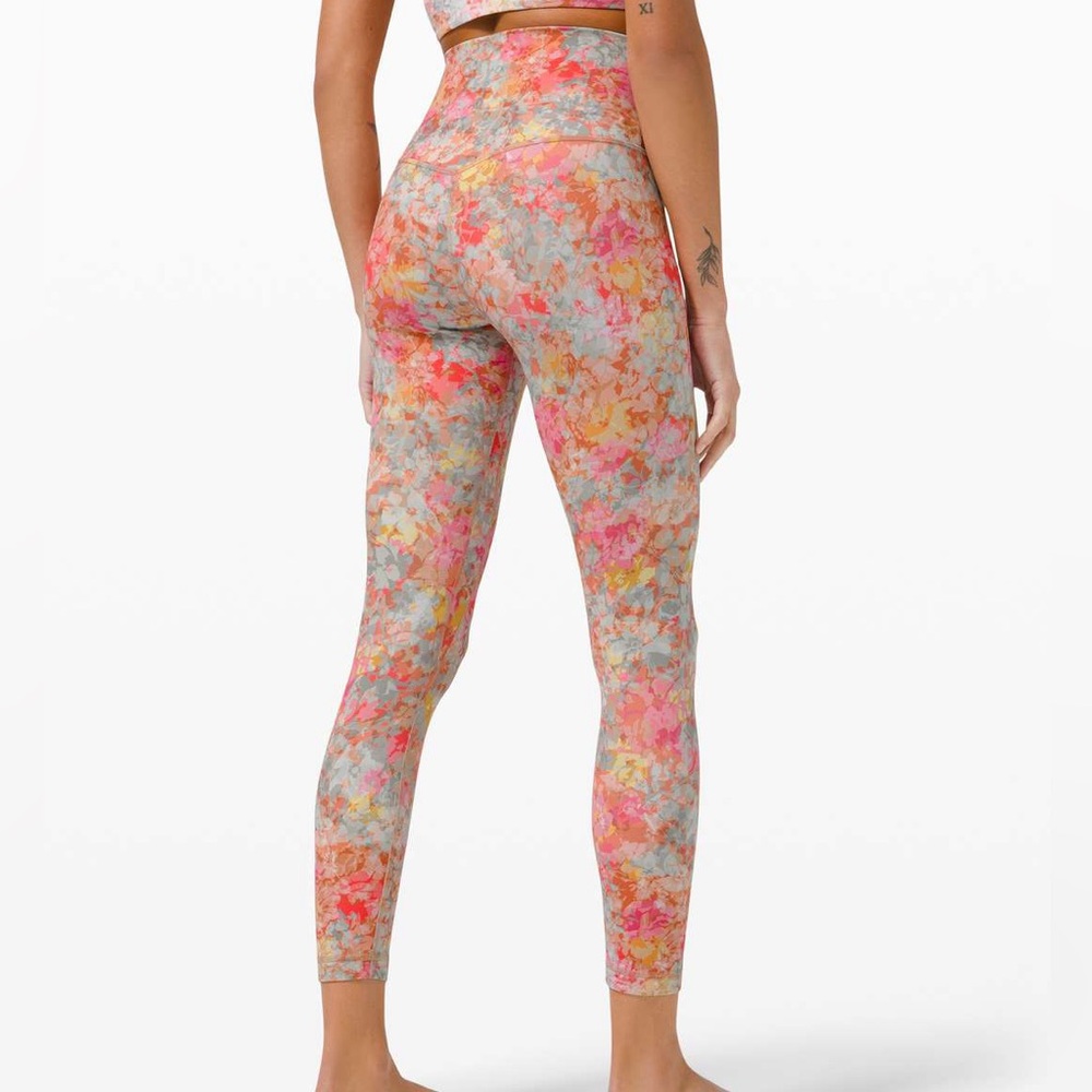 Lululemon Align High Rise Tight 25” - Inflorescence Multi